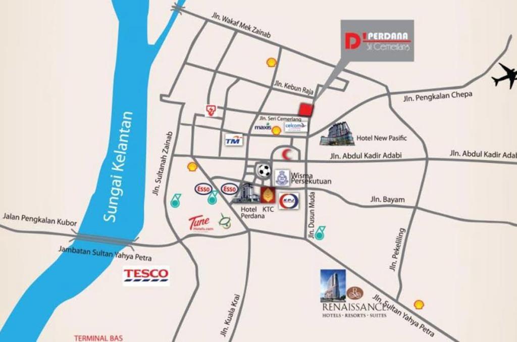 Sas D'Perdana Apartment كوتا بْهارو المظهر الخارجي الصورة